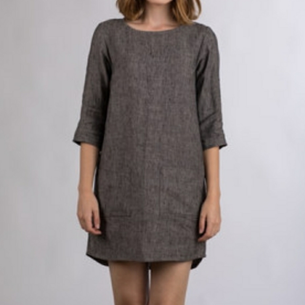 Pyne & Smith Model No. 20 Grey Shift Dress